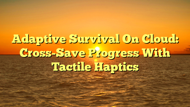 Adaptive Survival On Cloud: Cross-Save Progress With Tactile Haptics