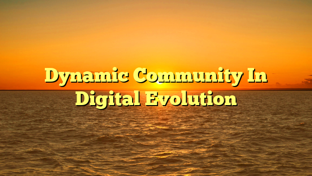 Dynamic Community In Digital Evolution